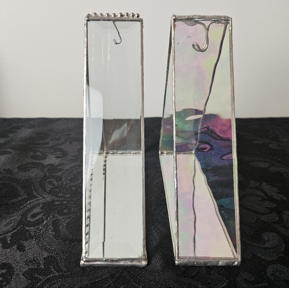 Artesian Goddess Glass Triangle Pendulum Hangers - Picture 5 of 15